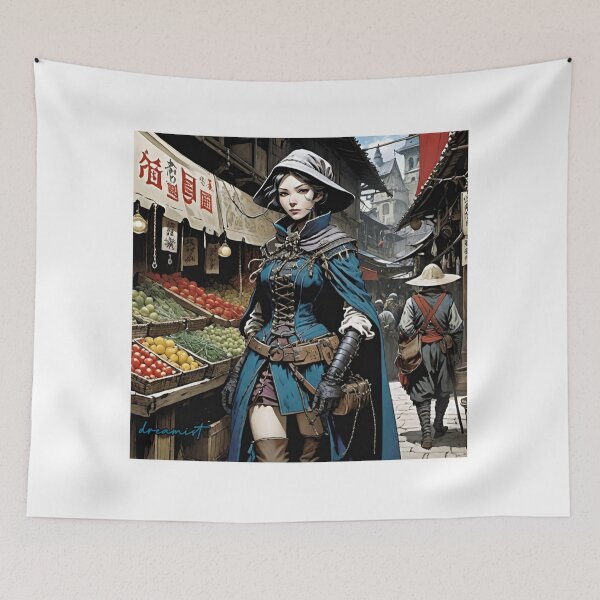 Item preview, The Ridlle witch blue clover designed and sold by DreamistStore.