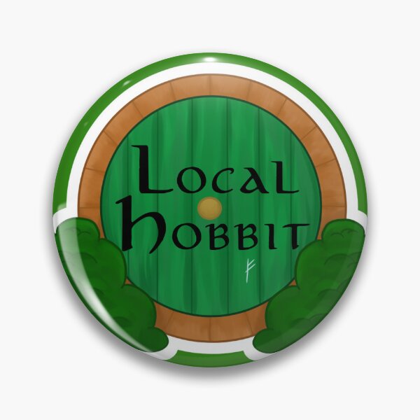 Aperçu de l'œuvre Hobbit local, porte du Hobbit créée et vendue par PluvioPixels.