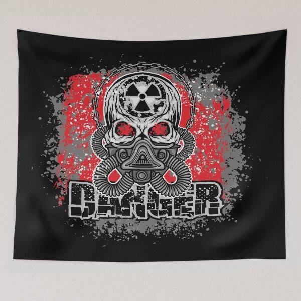 Item preview, grunge skull designed and sold by amid999.