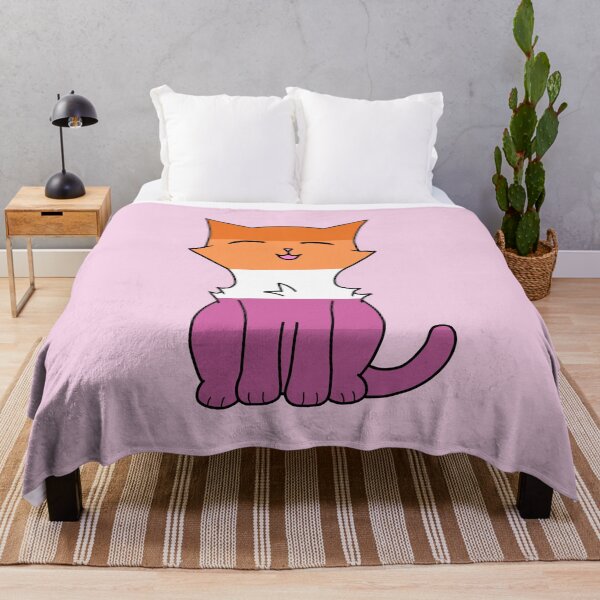 Item preview, Pastel Lesbian Pride Cat designed and sold by SillyStarlight.