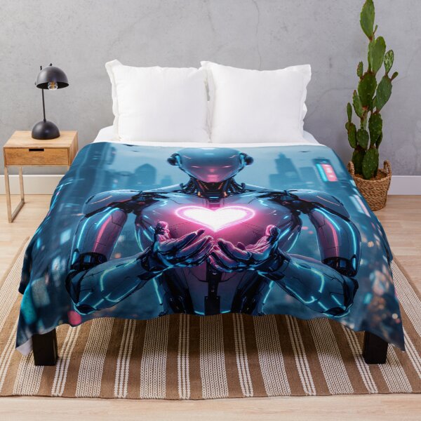 Item preview, Robot, Valentine's Day, heart designed and sold by Kamidrago.