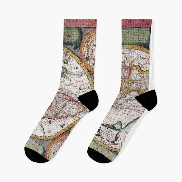Item preview, Vintage Map of World with Beige Pastel Vintage Colors designed and sold by mrana.