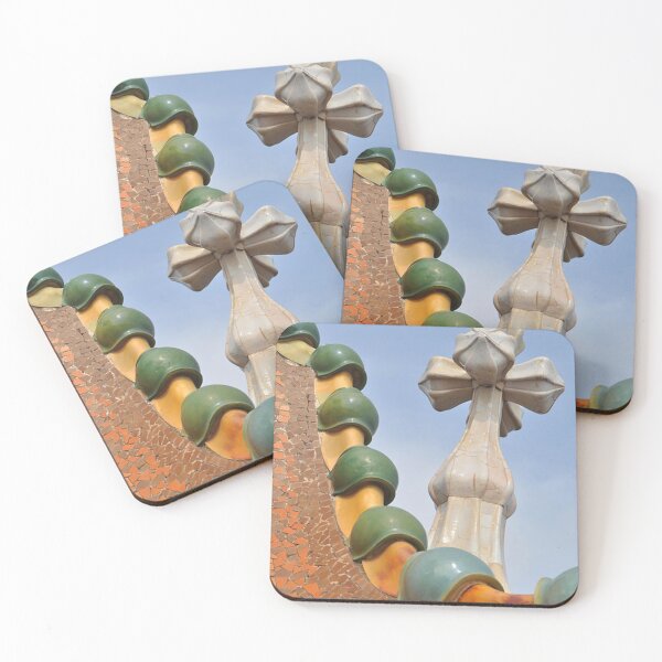 Item preview, Roof top of Casa Batllo in Barcelona. designed and sold by claireseyeview.
