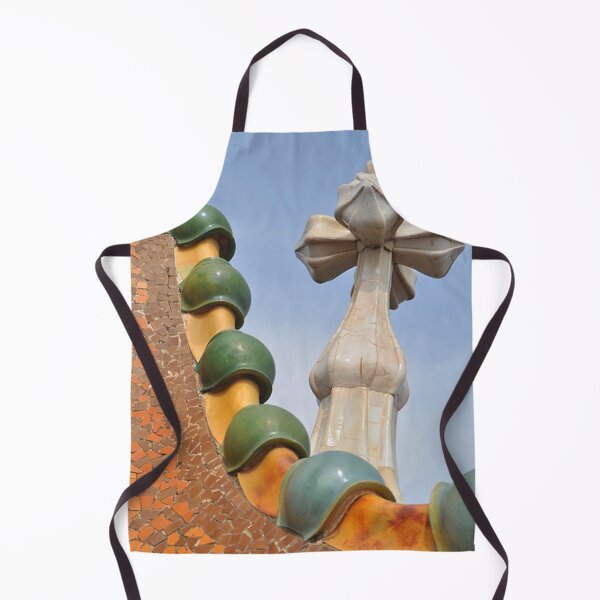 Item preview, Roof top of Casa Batllo in Barcelona. designed and sold by claireseyeview.
