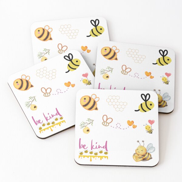 Item preview, Be Kind Quote and Cute Bee Lover Gift Pack  designed and sold by Cuteanimalgifts.