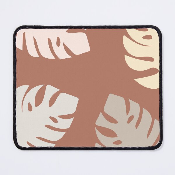 Item preview, Monstera leaves with mocha mousse background designed and sold by ElizabethCoelho.