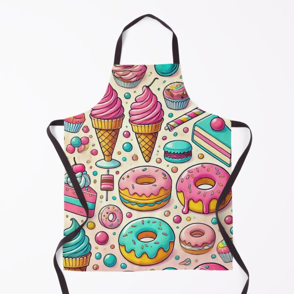 Item preview, Sweet Treats Galore - Playful Dessert-Themed Pattern designed and sold by Designeerguy.