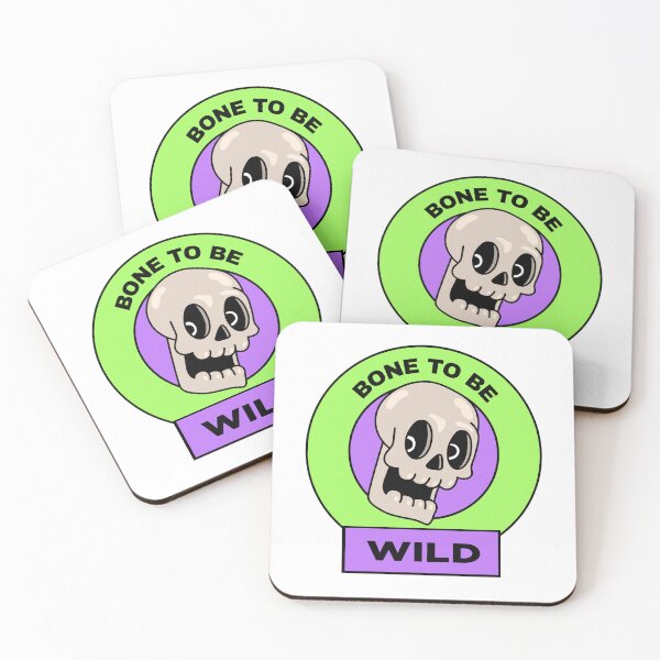 Item preview, Bone to Be Wild, Adult Horror, Creepy Cute Skeleton designed and sold by Horror Riot.