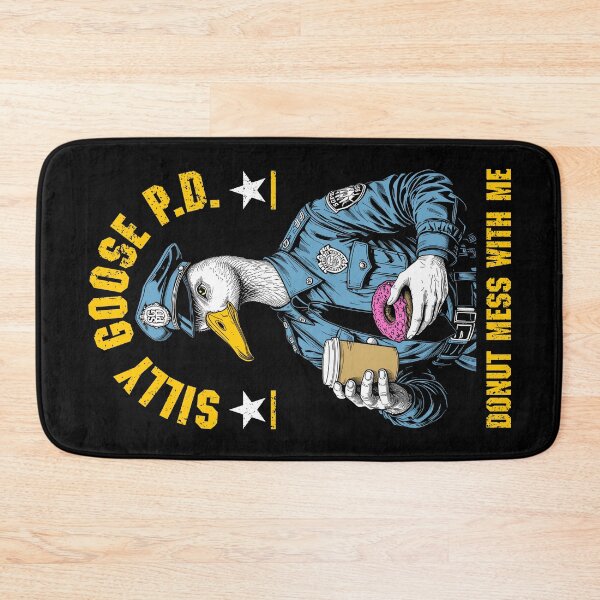 Item preview, Silly Goose Police Department Funny Donut Coffee Cup Cop designed and sold by GrandeDuc.