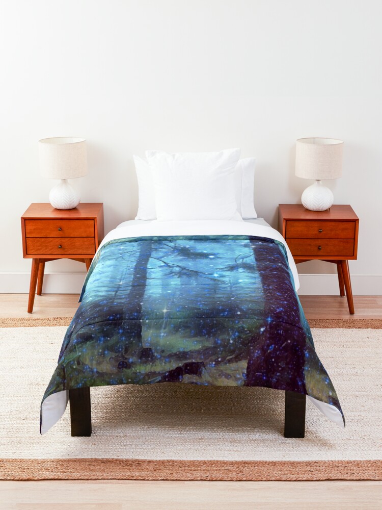 Alternate view of Magical Forest Comforter