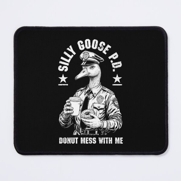 Item preview, Silly Goose Police Department Funny Donut Coffee Cup Cop designed and sold by GrandeDuc.