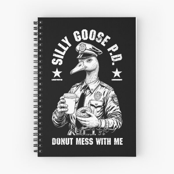 Item preview, Silly Goose Police Department Funny Donut Coffee Cup Cop designed and sold by GrandeDuc.