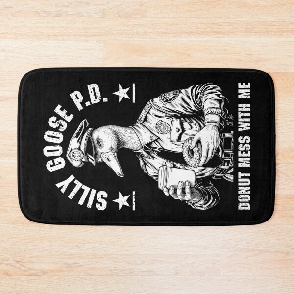 Item preview, Silly Goose Police Department Funny Donut Coffee Cup Cop designed and sold by GrandeDuc.
