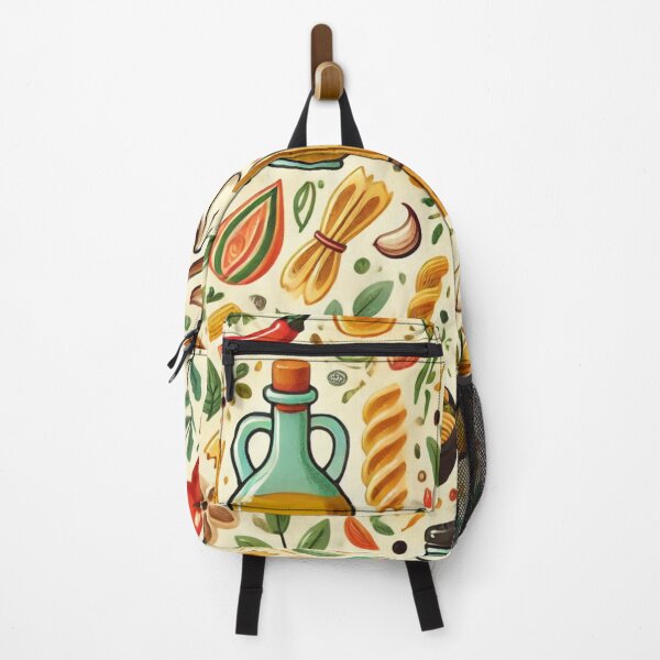 Item preview, Pasta Parade - Playful Italian Food-Themed Pattern designed and sold by Designeerguy.