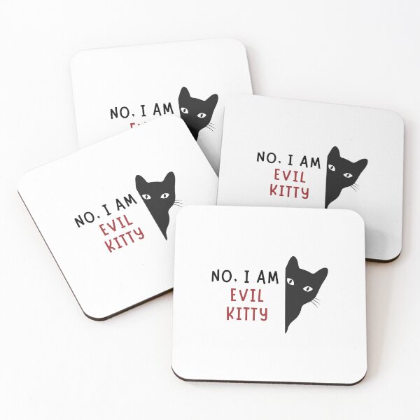 Item preview, evil kitty designed and sold by Paws and Play.