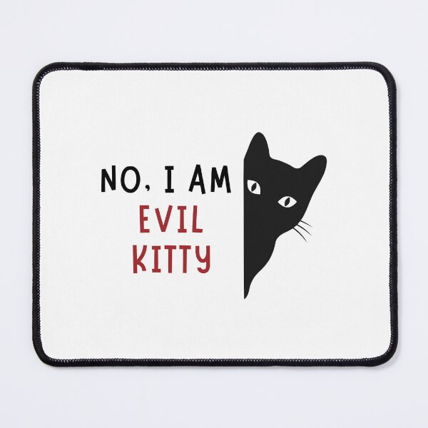 Item preview, evil kitty designed and sold by Paws and Play.