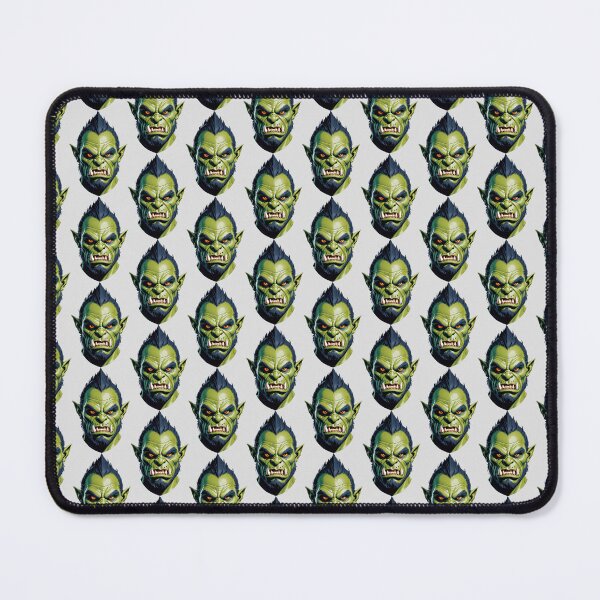 Item preview, Portrait of a Fierce Green Orc designed and sold by artwaves.