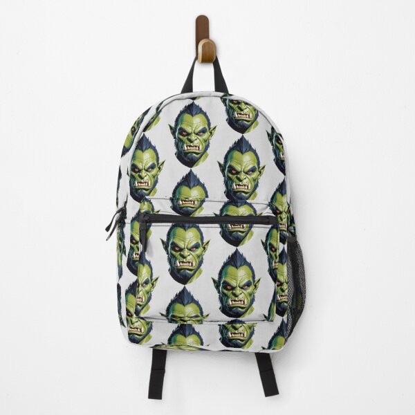 Item preview, Portrait of a Fierce Green Orc designed and sold by artwaves.