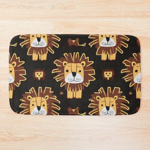 Item preview, Playful Lion Pattern - Cute Animal Print for Kids Playful Lion Pattern - Cute Animal Print for Kids designed and sold by WildStroke.