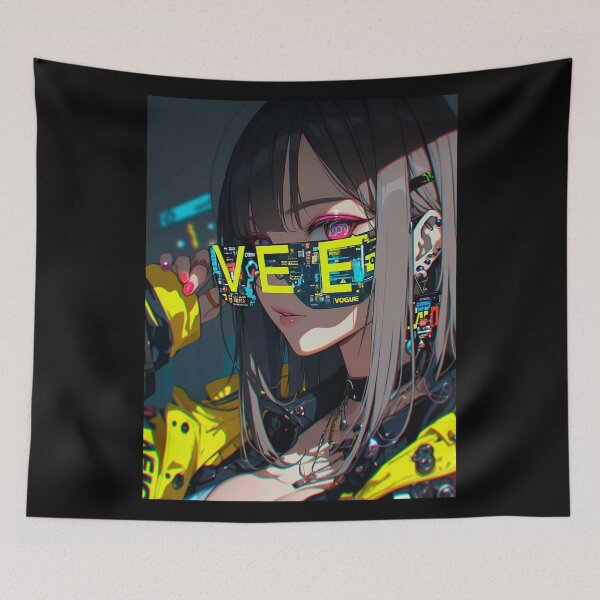 Item preview, Cyberpunk Dystopia Vaporwave  designed and sold by ShurikenStar.