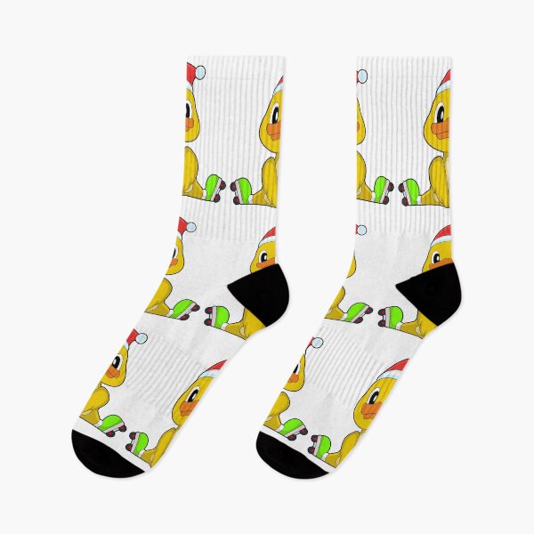 Item preview, Duck Christmas Inline skating designed and sold by Snabdesign84.