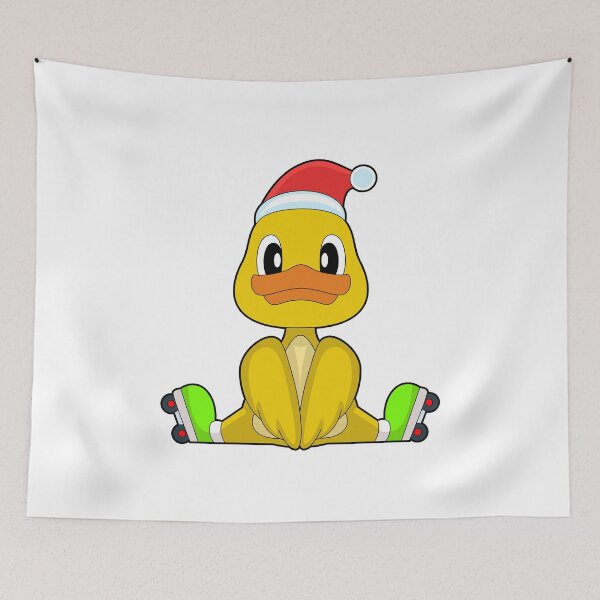 Item preview, Duck Christmas Inline skating designed and sold by Snabdesign84.