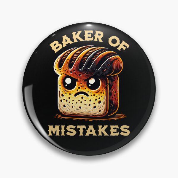 Item preview, Funny Baker of Mistakes for Baker baking cooking man woman designed and sold by All Year Round.