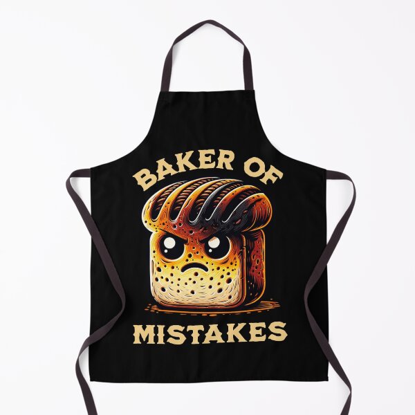 Item preview, Funny Baker of Mistakes for Baker baking cooking man woman designed and sold by All Year Round.