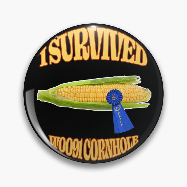 Item preview, I Survived WOO91 Cornhole designed and sold by ww-at-woo.