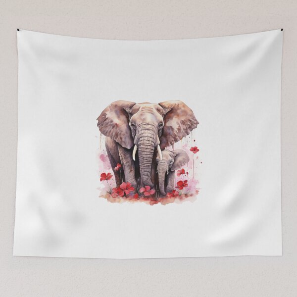 Item preview, Valentines day // Elephant // Cute Elephant art // Elephants  designed and sold by SMARTKIT  DESIGNAGENCY.