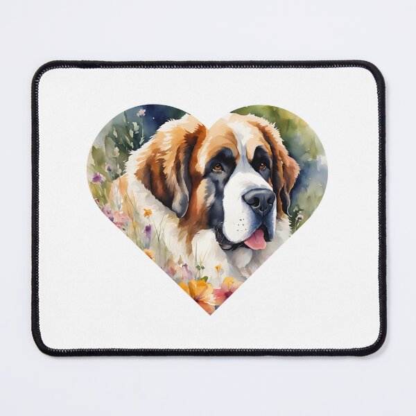 Item preview, St Bernard Happy Valentines Day Gifts For Dog Lovers designed and sold by Cuteanimalgifts.
