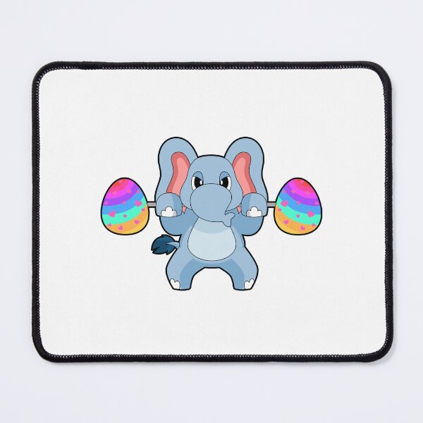 Item preview, Elephant Easter Bodybuilding designed and sold by Snabdesign84.