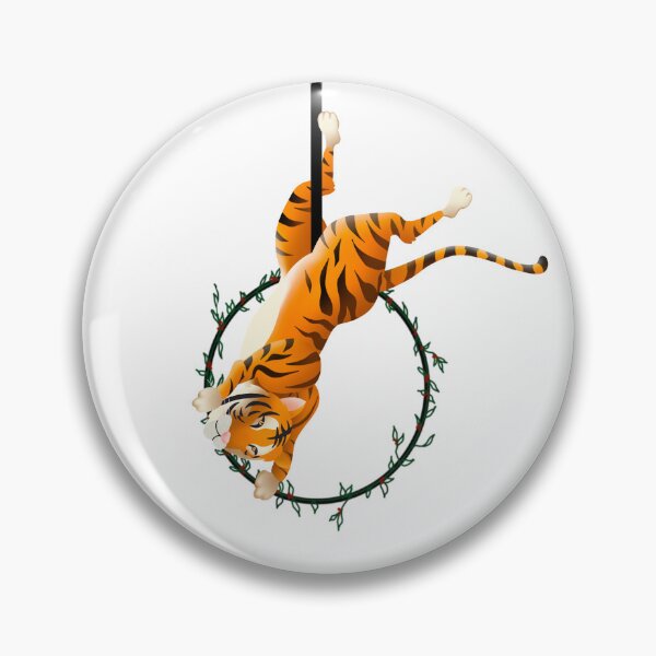 Item preview, Aerial hoop tiger designed and sold by HalfmoonCreativ.