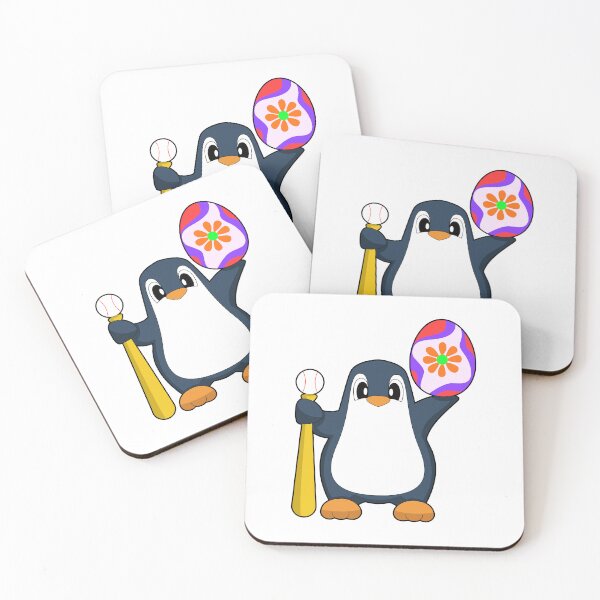 Item preview, Penguin Easter Baseball designed and sold by Snabdesign84.