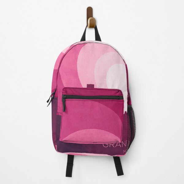 Item preview, Grand Rapids Michigan Skyline Hearts Pink designed and sold by ArtPrints.