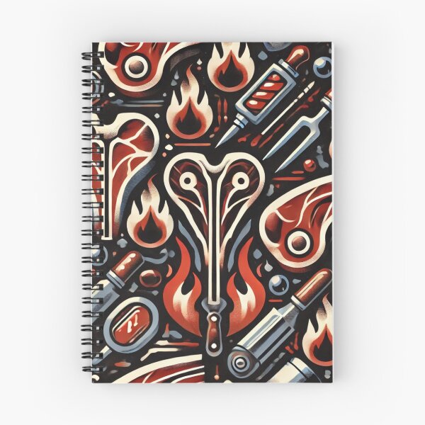 Item preview, Modern Steakhouse - Bold and Contemporary Meat Pattern designed and sold by Designeerguy.