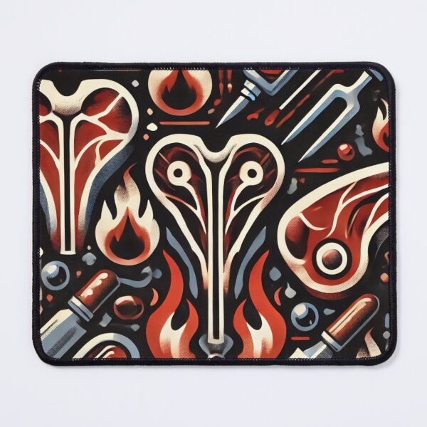 Item preview, Modern Steakhouse - Bold and Contemporary Meat Pattern designed and sold by Designeerguy.