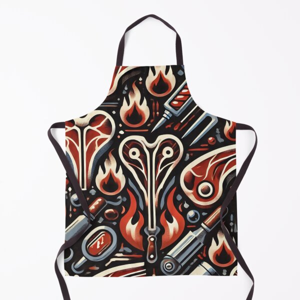 Item preview, Modern Steakhouse - Bold and Contemporary Meat Pattern designed and sold by Designeerguy.