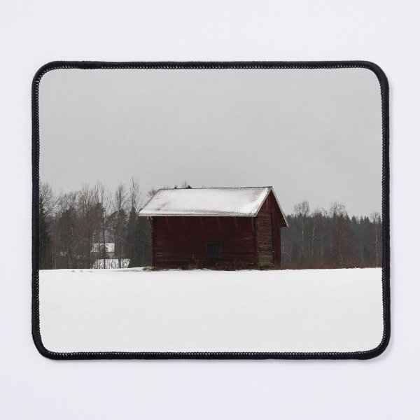 Item preview, The barn on the snowfield designed and sold by Jouko Lehto Photography.