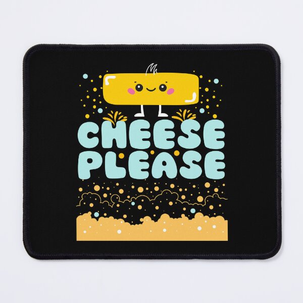 Item preview, Cheese Please Cheesy Curd Cartoon designed and sold by Renata Illustrata.