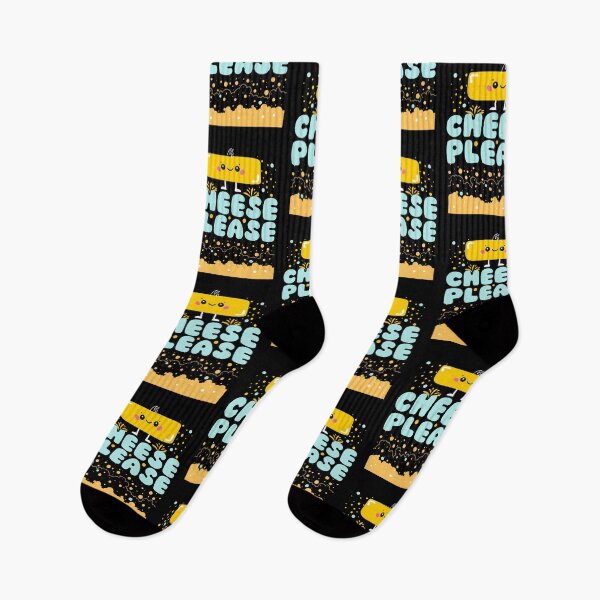 Item preview, Cheese Please Cheesy Curd Cartoon designed and sold by Renata Illustrata.