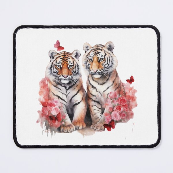 Item preview, Valentines day // Tiger // Cute Tiger art // Tigers  designed and sold by SMARTKIT  DESIGNAGENCY.