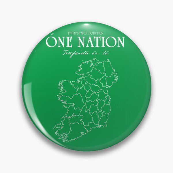 Item preview, Ireland: Thirty Two Counties, One Nation designed and sold by ThreeleafTees.