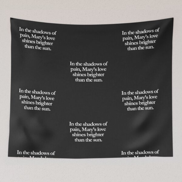 Item preview, Mary’s Love: A Reminder We’re Never Alone designed and sold by ComeToKnowMary.