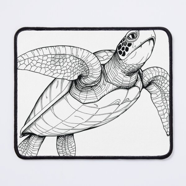 Item preview, Sea Turtle designed and sold by MatrixTattoo.