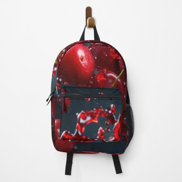 Item preview, Vibrant red cherries appear to be in motion designed and sold by anytka.