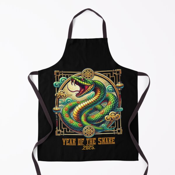 Item preview, Year of the Snake 2025 – Vibrant Chinese Zodiac Artwork designed and sold by Aredbox.