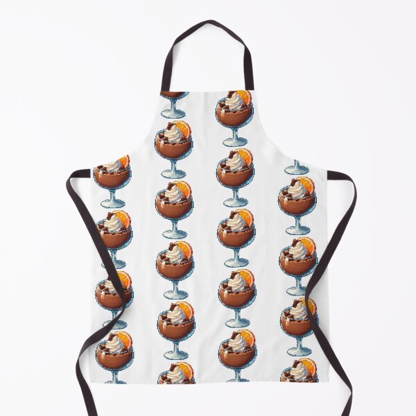 Item preview, Pixelated Chocolate Citrus Delight - Retro Dessert Art designed and sold by strbpn.