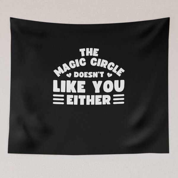 Item preview, Pilates Humor The Magic Circle doesn't like you either Funny Pilates Students Training designed and sold by MouDantArts.