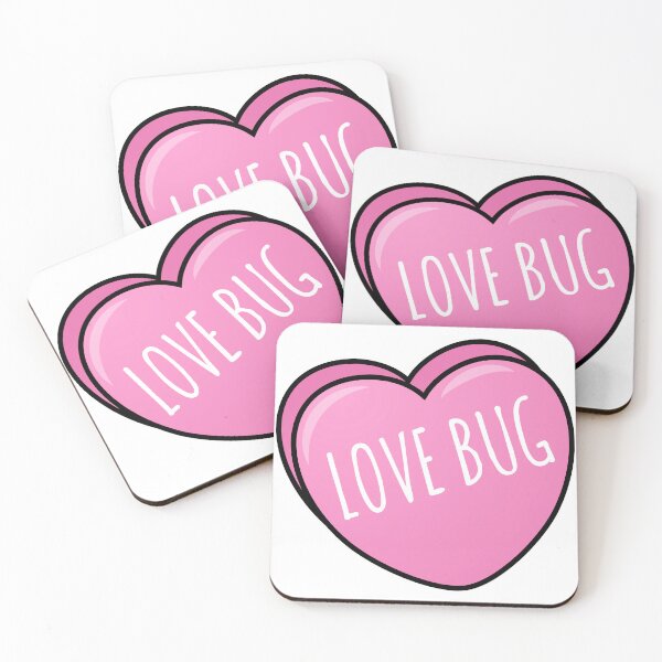 Item preview, Love Bug Candy Heart designed and sold by aimeeandkate.